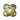 Decorative home décor pillow featuring a white rabbit in a brown hat surrounded by green flowers with blue border