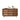 Rustic wooden sideboard with six drawers topped with modern beige vases and books, minimalist home décor