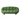 Green textured sofa on a white background
