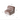 Brown textured armchair with dimensions labeled on a white background