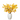 Elegant white ceramic vase with artificial yellow autumn ginkgo leaves, home décor accent