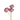 Three pink dried lotus flowers with stems on white background, elegant home décor accent