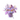 Decorative headpiece with flowers and an umbrella on a white background
