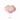 Decorative pink plate with floral design on a white background