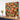 3D wood wall panel with cube mosaic design