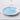 A blue fine bone china plate with a decorative dish served on it.