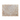 A rectangular rug with a geometric pattern featuring diamond shapes in beige, brown, and gray tones.