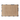 A rectangular beige-colored Haiku Jute Mat with black accents around the border.