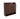 modern wooden cabinet with vertical slatted doors and open shelf, stylish home décor furniture