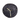 Round black wood wall clock with gold hands and minimalist gold hour markers