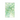 abstract green and teal bamboo plant painting with delicate leaves, textured botanical wall decor