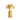 Gold table lamp with a white background