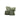 A set of olive green velvet throw pillows arranged on a white background, with the brand logo 'bada 百塔家居' displayed above and product code text below.