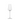 A single clear flute glass with a long stem on a white background.