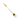 A gold-plated stainless steel dessert fork and spoon set, with a golden finish and ornate handles.