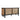 ash wood sideboard with rattan sliding door panel