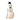 Decorative white honeycomb paper snowman with black top hat, bow tie, buttons, and cane