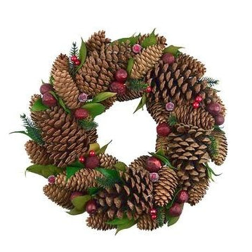 Christmas Wreath - Pinecone