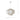 Modern white pendant ceiling lamp with unique rounded design, 50cm width, 35cm height