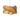 Modern wooden pendant lamp with twisted curved design, natural wood grain finish