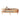 Oval wooden coffee table with woven drawer front, decorative vases, books, and figurine on top