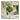 Abstract modern painting with layered green, white, pink, and orange brush strokes for home décor