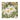 Close-up textured oil painting of white daisies with yellow centers and green leaves – home décor art