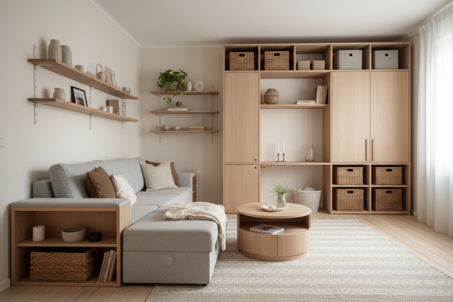 Small space living clever storage solutions for small flats