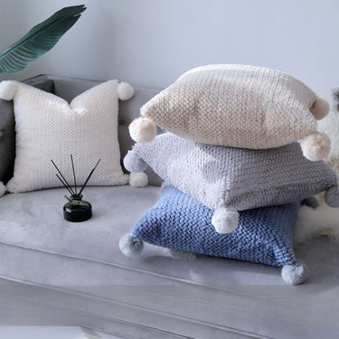 Faye Pom Pom Cushion