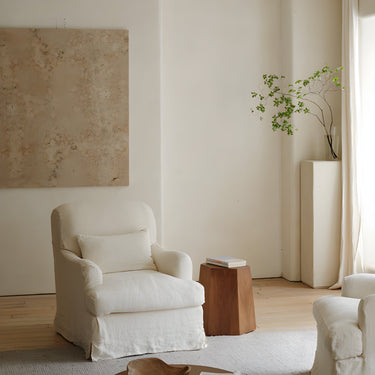 Linen Armchair