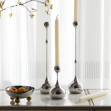 Tender Nickel Candlestick