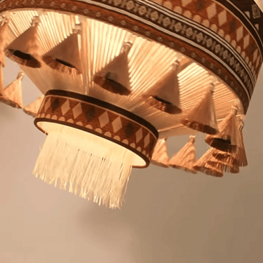 Morocco Tassel Lamp