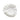 Set of three white ceramic irregular-shaped designer plates with a wavy rim, stylish home décor