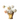 golden antique vase with six white and pale peach roses for elegant home décor