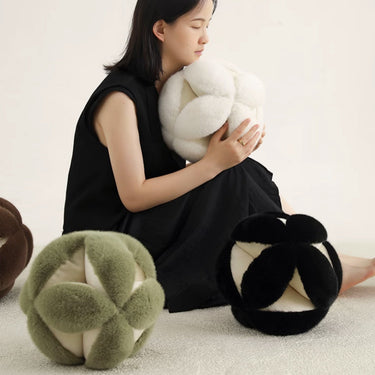 Boucle Ball Cushion