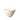 White ceramic bowl on a white background