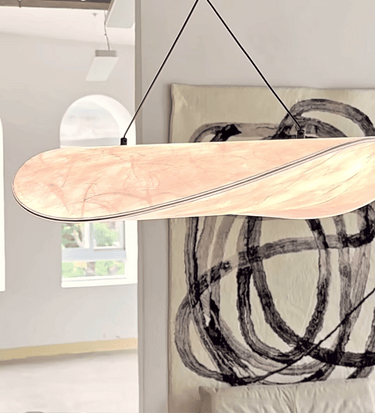 Ajisai Silk Lamp
