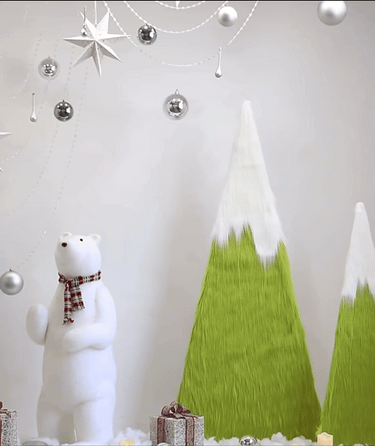 Fur Christmas Decor
