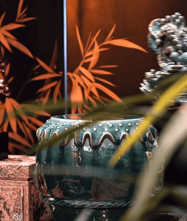 Glaze Guardian Lion
