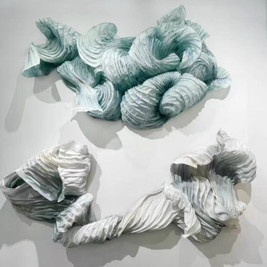 Eau - Fabric Sculpture