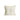 White cushion with yellow heart design on a white background