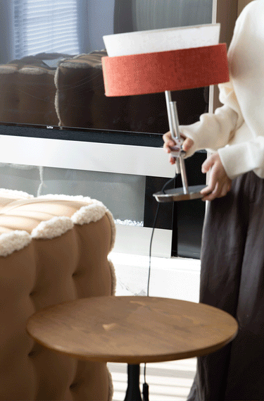 Cirqué Linen Table Lamp