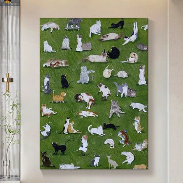 Le Chat Oil Painting