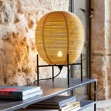 Oeuf Rattan Lamp