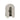 Modern beige sculptural storage cabinet with rounded arch design and shelves