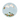 Round blue rug with white rabbits and green plants with red berries, decorative home décor
