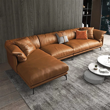 Italian Napa Leather Sofa