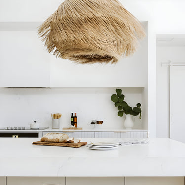 Straw Pendant Light