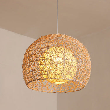 Rattan Pendant Light