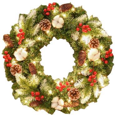 Christmas LED Wreath-Moly
